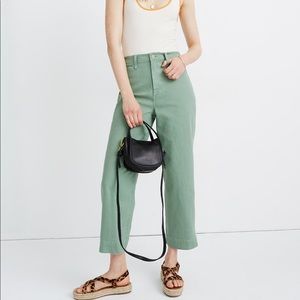 NWT Slim Wide-Leg Emmett Crop Pants